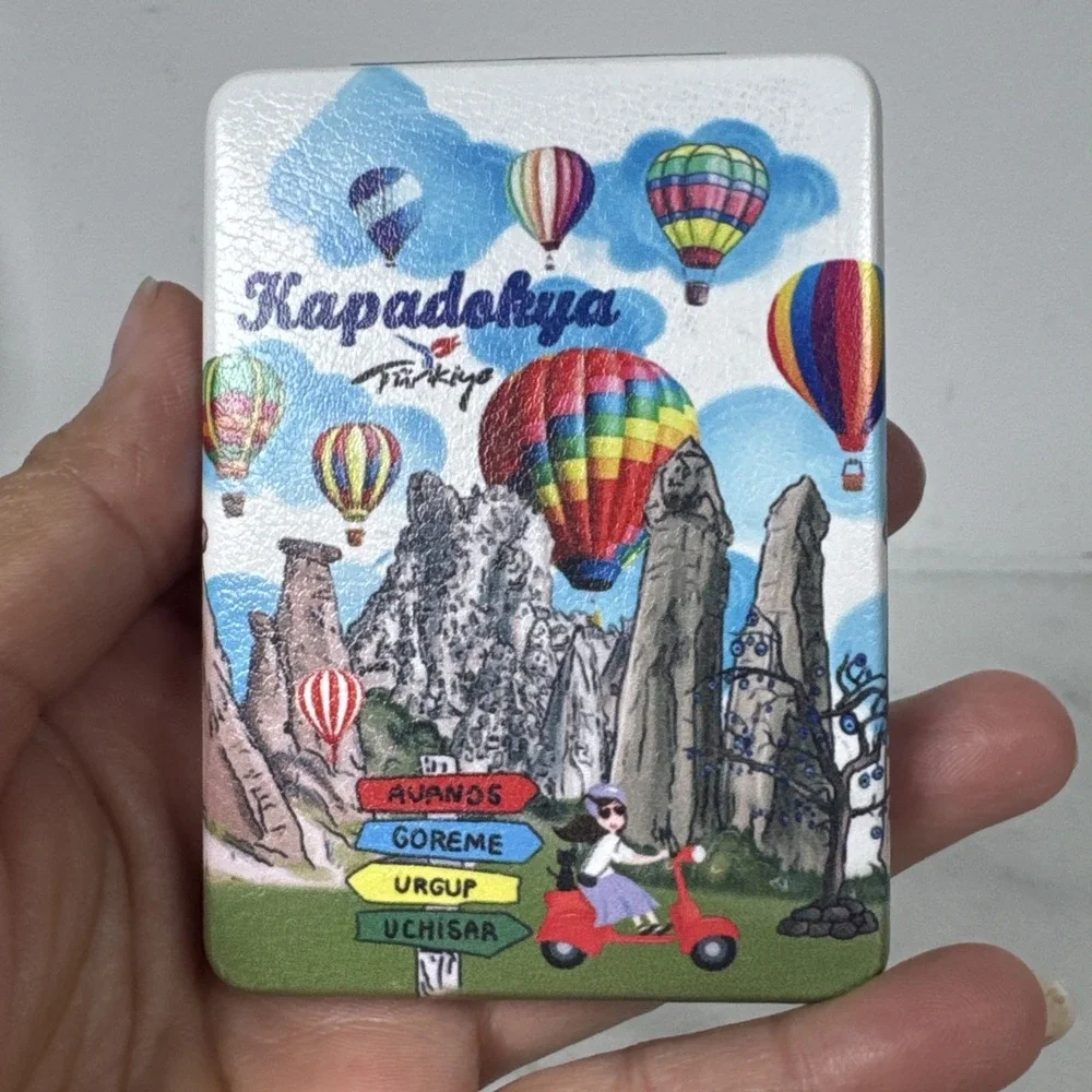 Mirror Handheld Pocket Size Double Sided Magnifying One-Side